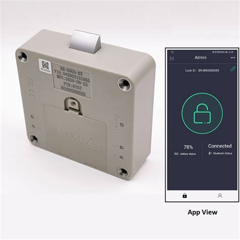 rfid locking system with bluetooth